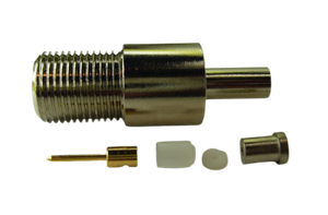 F型 插孔轉接器-F003-JACK 用於 RG1.13｜F型 插孔連接器