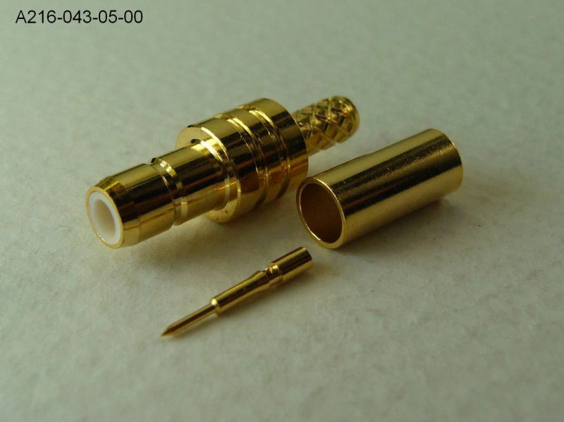 SMB JACK 插孔-用於 RG316 的 SMB009-RP 插孔｜SMC插孔連接器