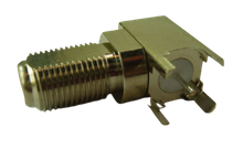 F型 插孔轉接器-F017-R/A 用於 PCB 安裝的插孔｜F型 插孔連接器