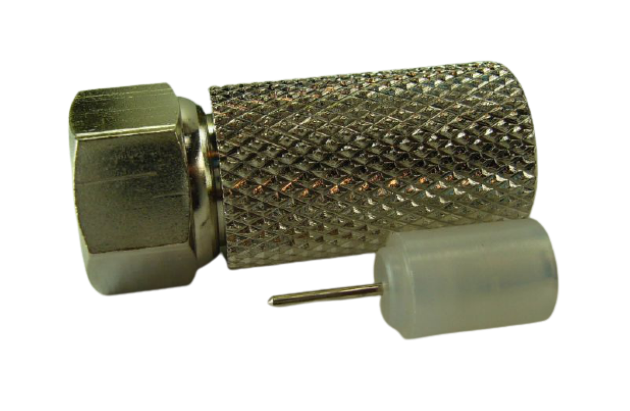 F型 插頭轉接器-F038-PLUG 用於 FTO-9674｜F型保護器 插頭連接器