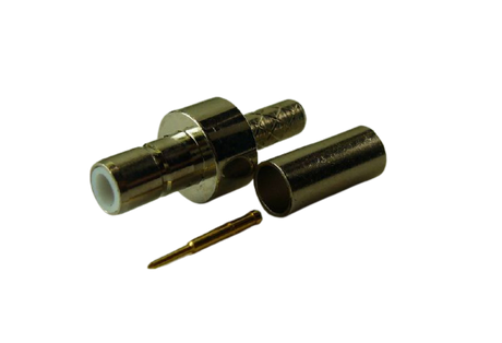 SMB JACK 插孔-用於 RG316 的 SMB009-RP 插孔｜SMC插孔連接器